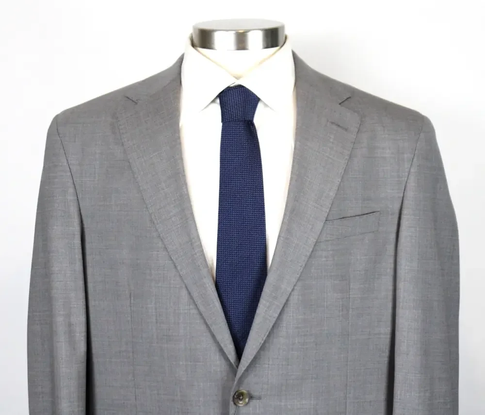 Jack Victor Suit 36 R Mens Light Grey Solid Dean Super 110s Wool 2 Piece Canada